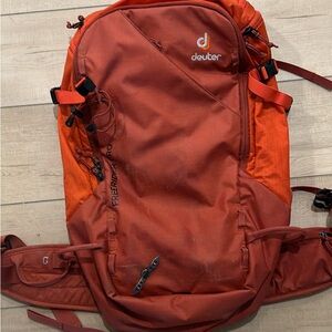 Deuter Freerider Pro 34+ backpack, lava/ papaya